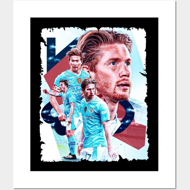 KEVIN DE BRUYNE MERCH VTG Wall Art by Melesz.Ink Tattoo